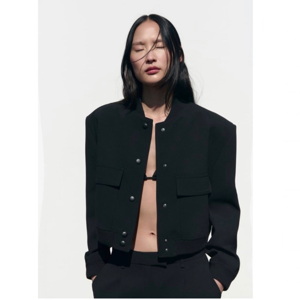 ZARA MAXI POCKET BOMBER